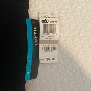 Black pants  Alfani size 12